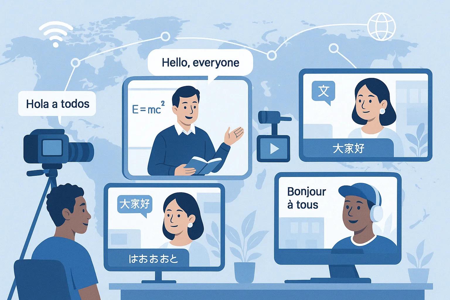 Video Translator for educational content